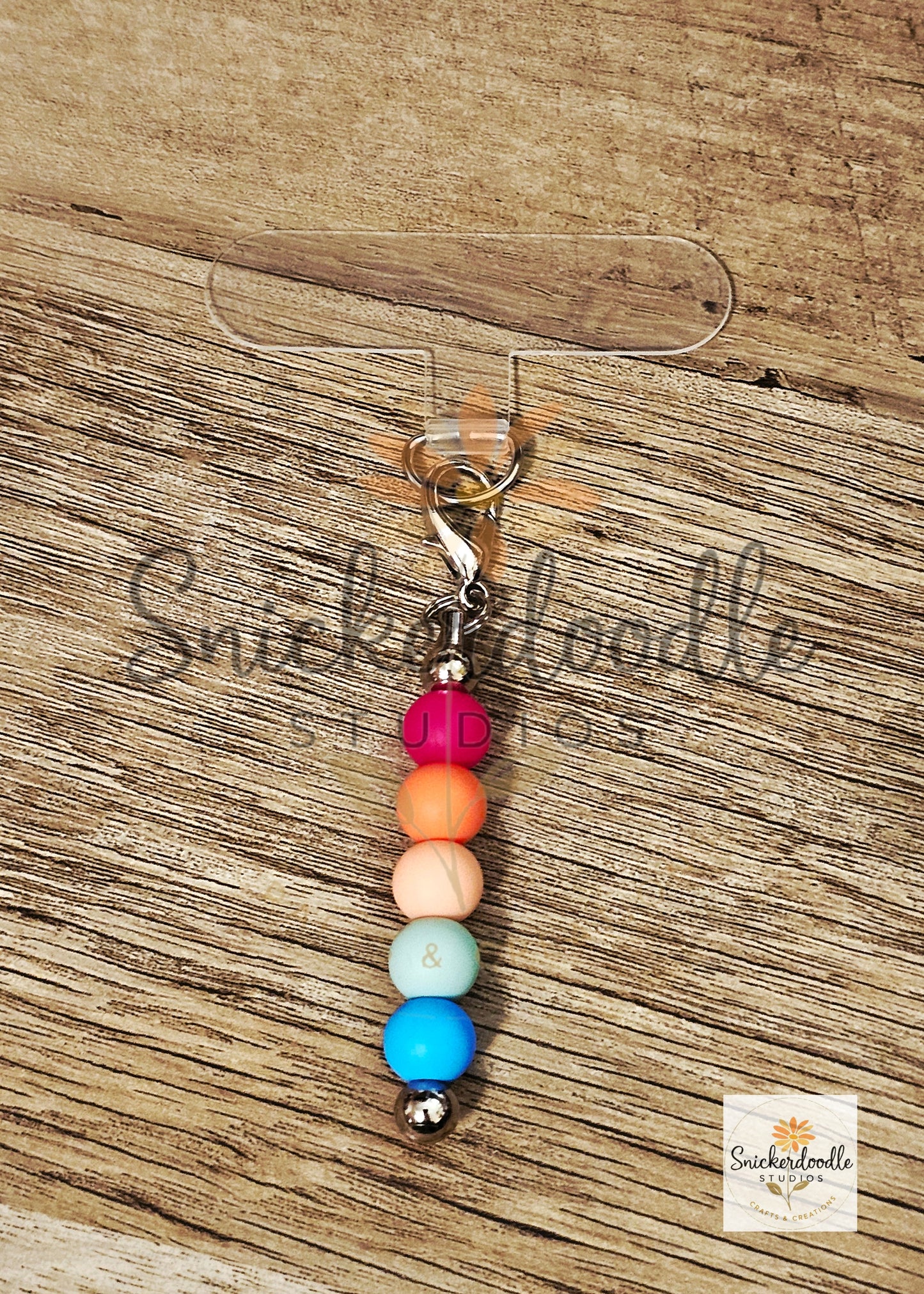 Rainbow Phone/Tablet/Kindle Charm w/attachment
